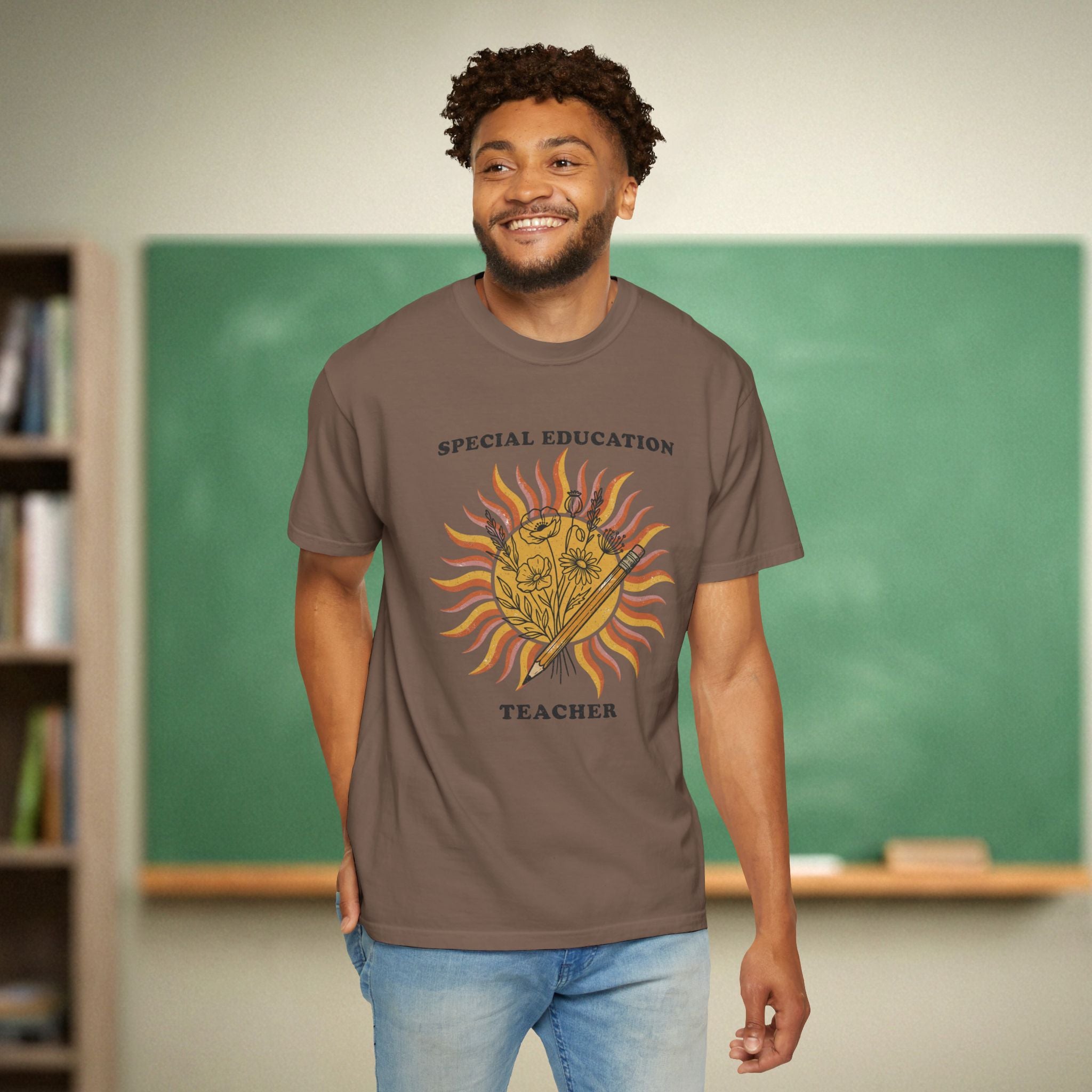Special Education Teacher Sun Shirt | Retro SPED Sunshine Tee