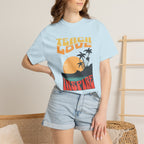 Teach Love Inspire Teacher Shirt | Sunset Retro Teacher Tee