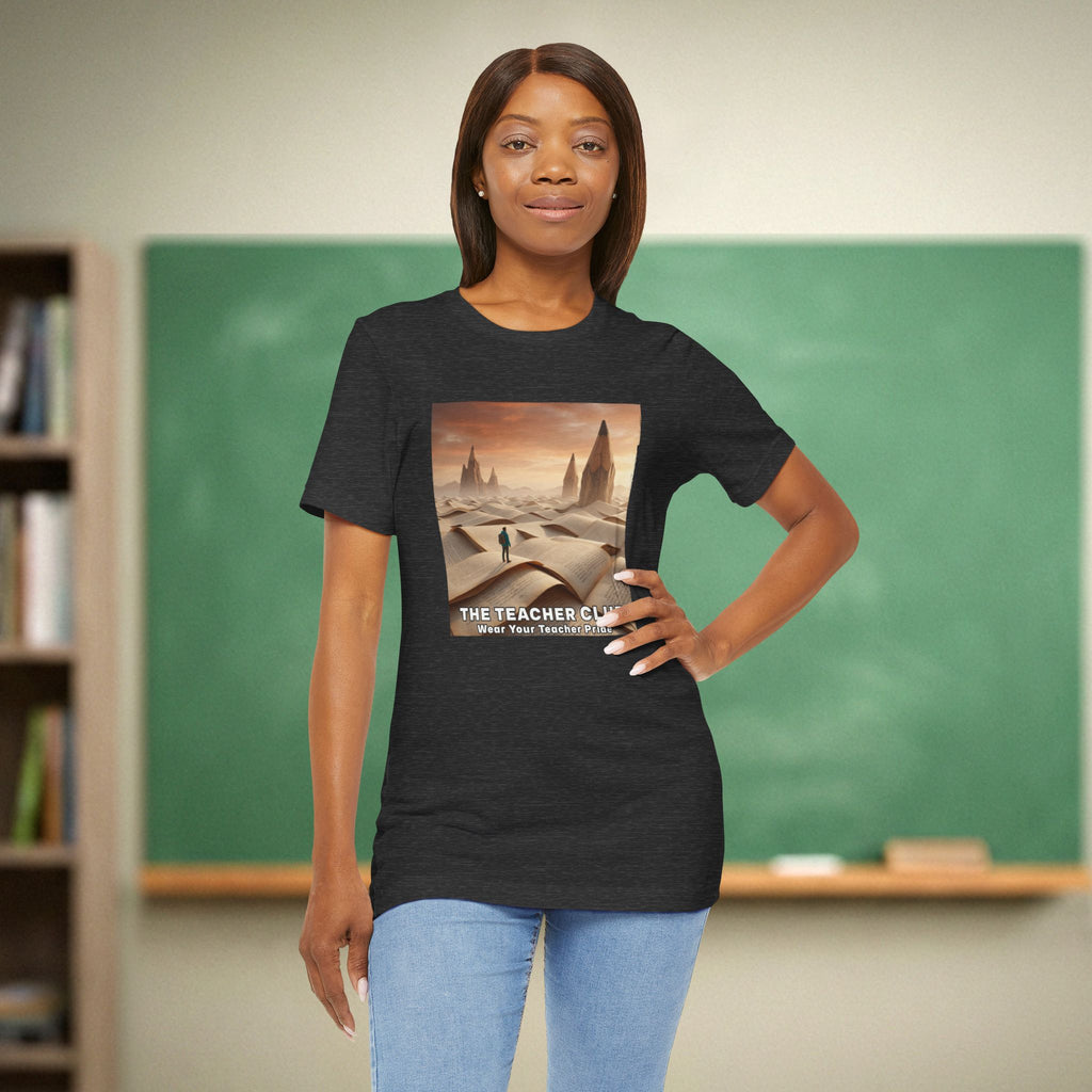 The Teacher Club Shirt | Cinematic Book Dunes Teacher Tee | Bella Canvas 3001